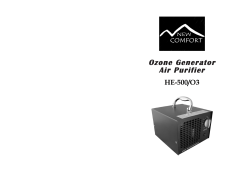 Ozone Generator Air Purifier