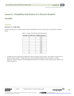 Precalculus Module 5, Topic B, Lesson 6: Student