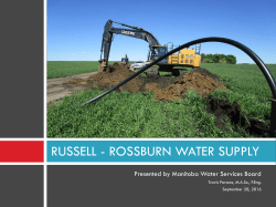 The Drinking Water Safety Act