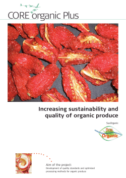 Susorganic - CORE Organic Plus