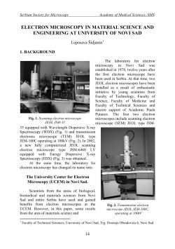 electron microscopy in material science and engineering at