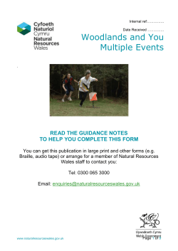 Multiple Events Form - Natural Resources Wales