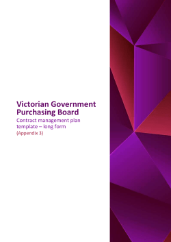 Contract-Management-Plan-Template-Long-Form-Appendix