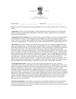 Intake Packet 2012  - LPS Behavioral Health, LLC
