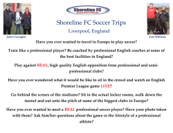 Shoreline FC Soccer Trips
