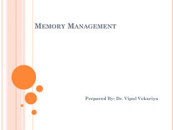 Memory Management