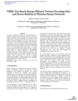 TBEE: Tier Based Energy Efficient Protocol Providing Sink and