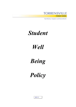 Student Behaviour - Torrensville Primary School