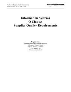 ISF_P318 - Northrop Grumman Corporation