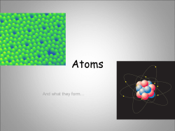Atoms - Academic Computer Center
