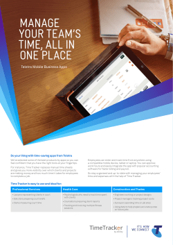 MANAGE YOUR TEAM`S TIME, ALL IN ONE PLACE