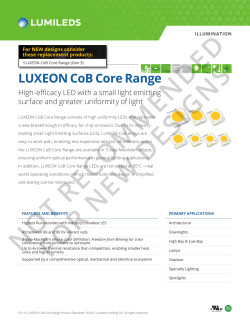 Datasheet - Lumileds