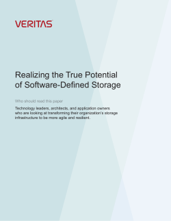 Realizing the True Potential of Software-Defined