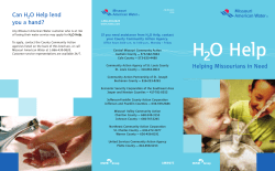 H2O Help - Community Action Agency of St. Louis County