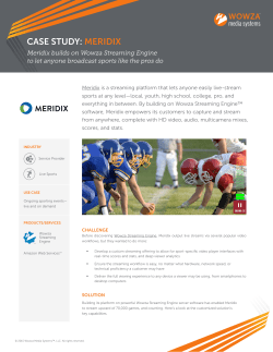 Case Study: Meridix | Live