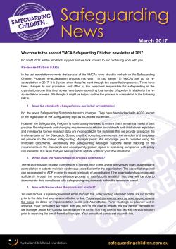 March 2017 - YMCA Australia