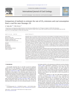 Comparison of methods to estimate the rate of CO2 emissions and