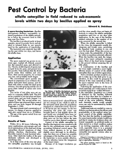 pdfPest Control by Bacteria alfalfa caterpillar in field reduced to sub