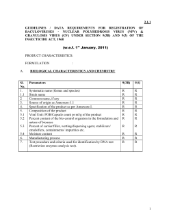 2.1.1 - Central Insecticides Board and Registration Committee