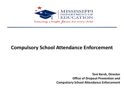 Compulsory School Attendance