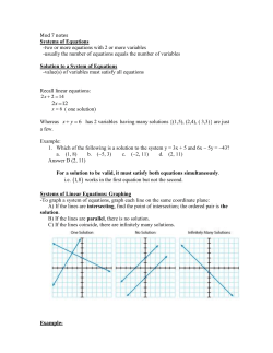 Mod 7 Notes - Westwind Alternate School