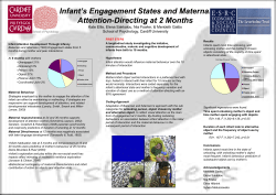 Infant`s Engagement States and Maternal Attention