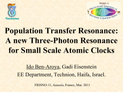 Slide 1 - Weizmann Institute of Science