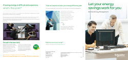 Let your energy savings work for you