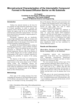 Microstructural Characterization of the Intermetallic Compound