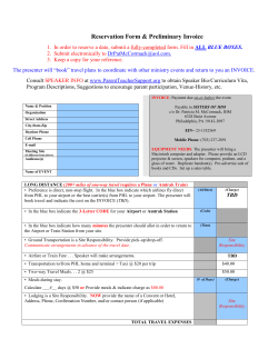 reservation - long distance