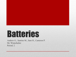Batteries