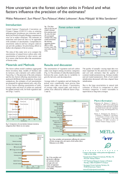 How uncertain are the forest carbon sinks in Finland and what