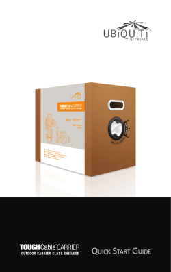 TOUGHCable CARRIER Quick Start Guide
