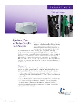 Spectrum Two for Faster, Simpler Fuel Analysis