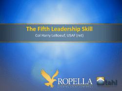 Realities of Motivation Two Keys to Transformational