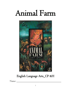 Animal Farm and Propaganda