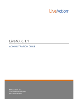 LiveNX 6.1.1