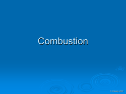 Combustion