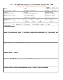 BCPSA Joint Accident Investigation Form