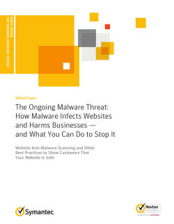 The Ongoing Malware Threat: How Malware Infects Websites and