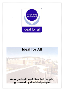 Principles of User-led Governance