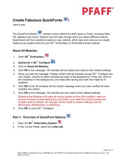Create Fabulous QuickFonts
