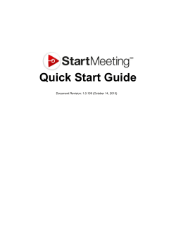 Quick Start Guide