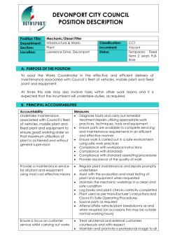 Position Title - Devonport City Council