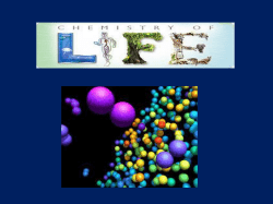 Chemistry of Life