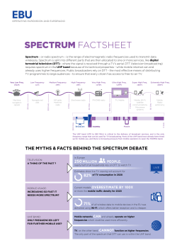 SPECTRUM factsheet