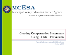 Human Resources > Reports > Compensation Statements