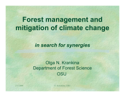Modeling Carbon Dynamics and their Economic Implications in Two