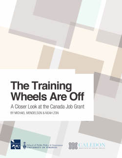 The Training Wheels are Off: a ClOser lOOk aT