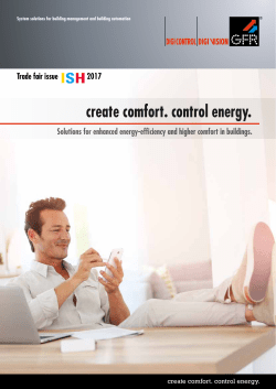 create comfort. control energy.